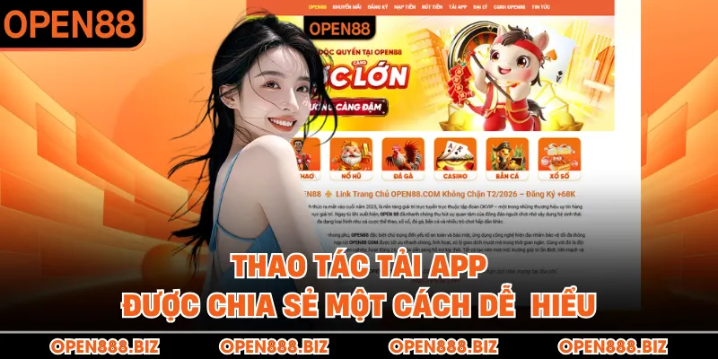 Thao tác tải app được chia sẻ một cách dễ  hiểu